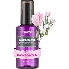 Renas Store Kundal Yıpranmış Kuru Saçları Parlatan Onarıcı Serum Macadamia Ultra Hair Serum 100ML (Baby Powder)