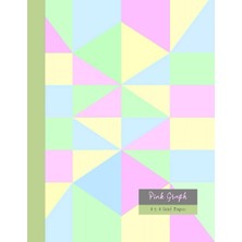 Renas Store Independently Published Colored Graph Paper: Pınk Paper Math Notebook | 4x4 Squares Per Inch Soft Grıd For Applıed Mathematıcal & Scıence Projects | Back-To-School Students