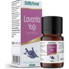 Renas Store Shiffa Home Lavanta Yağı 5 ml | Saf ve Doğal Uçucu Yağ, Aromaterapi ve Cilt Bakımı Için | Yara ve Yanık Iyileştirici, Sakinleştirici ve Rahatlatıcı Etki