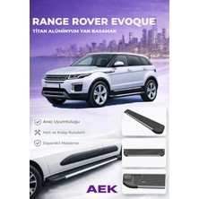 AEK Modern Range Rover Evoque Premium Titan Alüminyum Yan Basamak