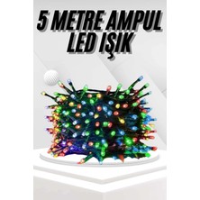Shopwave Ledli Fişli LED Dekor Lambası 5m Rgb Yılbaşı Ağacı Işığı