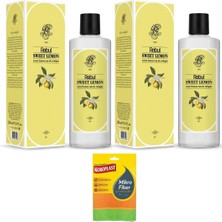 Renas Store Rebul Sweet Lemon Kolonya, 2X250ML, Koroplast Mikrofiber Bez Hediyeli
