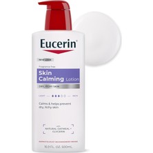 Renas Store Eucerin Skin Sakinleştirici Losyon - Kuru, Kaşıntılı Ciltler Için Tam Vücut Losyonu, Doğal Yulaf Ezmesi Zenginleştirilmiş - 16.9 Fl. Oz Pompa Şişesi