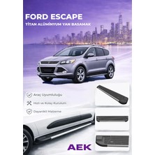 AEK Modern Ford Escape Premium Titan Alüminyum Yan Basamak