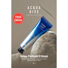 Renas Store Dashu Nemlendirici, Hafif Dokulu Unisex Parfümlü El Kremi Acqua Dive Perfume Hand Cream, 8818