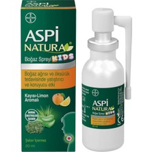 Renas Store Aspinatura Kids Boğaz Spreyi Kayısı Limon 20 ml
