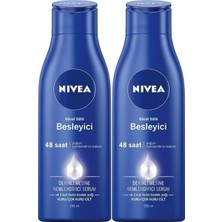 Renas Store Nıvea Besleyici Vücut Sütü (Yoğun Nemlendirici Bakım) 250ML * 2 Adet