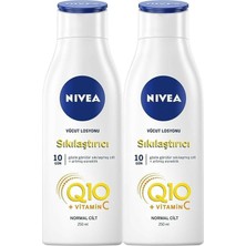 Renas Store Nıvea Sıkılaştırıcı Vücut Losyonu Q10 Vitamin C 250ML X2 Adet