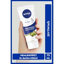 Renas Store Nıvea El Kremi Nemlendirici Bakım Kremi, Zeytinyağı, 75ML
