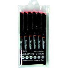 Renas Store Ohto Çizim Serisi Graphic Liner 6 Lı Set (005-01-02-03-05-10)