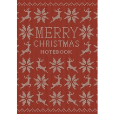 Renas Store Merry Christmas Notebook - A4: (Red Edition) Fun Notebook 192 Lined Pages (A4 / 8.27X11.69 Inches / 21X29.7CM)