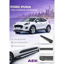 AEK Modern Ford Puma Premium Titan Alüminyum Yan Basamak