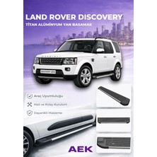 AEK Modern Land Rover Discovery 2014>PREMIUM Titan Alüminyum Yan Basamak