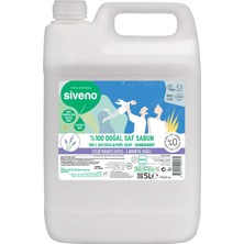 Renas Store SIVENO%100 Doğal Sıvı Kastil Sabun Lavanta Yağlı Yoğun Nemlendirici Arındırıcı Bitkisel Vegan 5000 ml