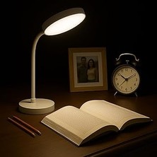Renas Store Şarjlı Akrobat 360° Masa Üstü Lamba 3 Kademe Dokunmatik Çalışma Okuma Işığı Gece Lambası Soft Işık