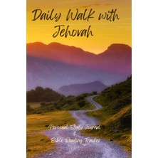 Renas Store Independently Published Daily Walk With Jehovah Personal Study & Bible Reading Tracker Jw Journal Notebook