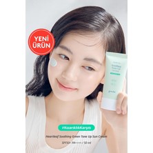 Renas Store Goodal, Kızarıklık Karşıtı Güneş Kremi Heartleaf Soothing Green Tone Up Sun Cream SPF50+ Pa++++