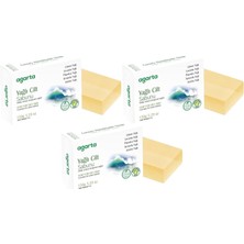 Renas Store Agarta El Yapımı Doğal Sabun, Yağlı Cilt, 150 G, 3'lü Set