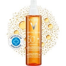 Renas Store Vichy Capital Soleil Cell Protect Oil Spf 50+ Güneş Koruyucu Yağ 200 ml