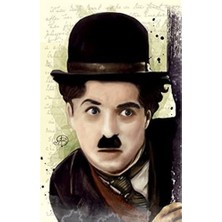 Renas Store Charlie Chaplin Yumuşak Kapaklı Defter