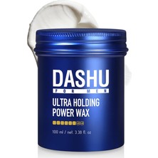 Renas Store Dashu Ultra Güçlü, Kalıntı ve Beyazlık Bırakmayan, Besleyici For Men Premium Ultra Holding Power Wax