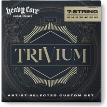 Renas Store Jim Dunlop TVMN1063-7 Trivium El Nkl 7/set Elektro Gitar Teli (10/63)
