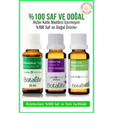 Renas Store Botalife Lavanta Yağı Okaliptus Yağı Nane Yağı Seti 20ML Özel Set,migren3