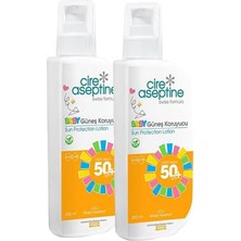 Renas Store Cire Aseptine Baby Güneş Koruyucu Losyon SPF50+ 200 ml x 2 Adet