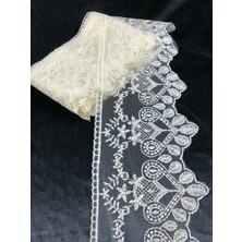 Renas Store Hobigram Krem Güpür Dantel Model 101