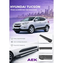 AEK Modern Hyundai Tucson 2 Premium Titan Alüminyum Yan Basamak
