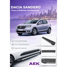 AEK Modern Dacia Sandero 2016PREMIUM Titan Alüminyum Yan Basamak