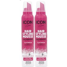 Renas Store Saç Şekillendirici Köpük Curl Defıne 2'li Set