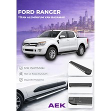 AEK Modern Ford Ranger Premium Titan Alüminyum Yan Basamak