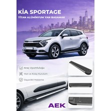 AEK Modern Kia Sportage 4 Premium Titan Alüminyum Yan Basamak