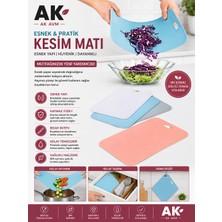 Ak Avm Esnek Kesim Matı Kaymaz Kesme Tahtası Bpa Free Gıda Temasına Uygun Mutfak Matı