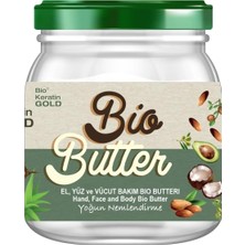 Renas Store Bio Keratin Gold Butter Cilt Bakım Kremi 210 ml Cam Kavanoz