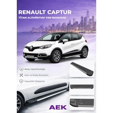 AEK Modern Rernault Captur 2020PREMIUM Titan Alüminyum Yan Basamak