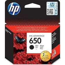 Renas Store Hp 650 Siyah Mürekkep Kartuş 360 Sayfa (CZ101AE)
