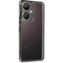 Magicool Vivo Y27 Kılıf Razer Lensli Silikon - Yeşil