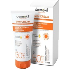 Renas Store Dermokil Sun Cream Spf 50 Çok Yönlü Yüksek Koruyucu Güneş Kremi (75 Ml)