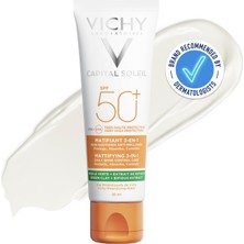 Renas Store Vichy Capital Soleil Çok Yüksek Korumalı Matlaştırıcı Yüz Güneş Kremi Spf 50 Faktör