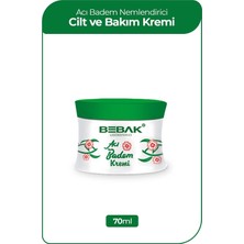 Renas Store Bebak Acı Badem Kremi Kavanoz 70 G