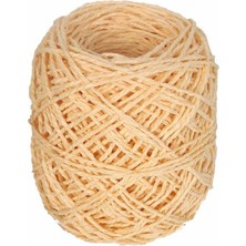Renas Store Aksesuar Açık Sarı 50 gr Sarılmış Kağıt Ip