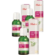 Renas Store Balen 3 Kutu Çay Ağacı Yağı Doğal Bitkisel Uçucu Yağ 20 ml Saç ve Cilt Bakım Yağı