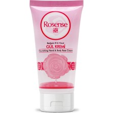 Renas Store Rosense Besleyici El ve Vücut Kremi Gül Kremi 75 ml