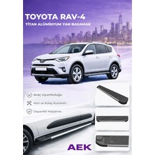 AEK Modern Toyota Rav 4 Premium Titan Alüminyum Yan Basamak