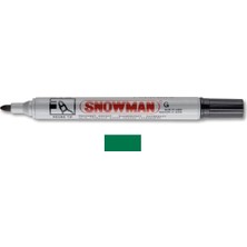 Renas Store Snowman G-12 Y Yuvarlak Uçlu Permanent Markör, Yeşil