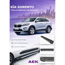 AEK Modern Kia Sorento Premium Titan Alüminyum Yan Basamak