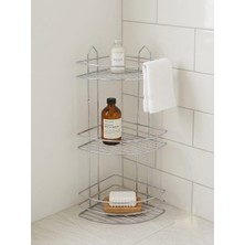 Bahrome Banyo Düzenleyici Lux Raf , 3 Katlı Üçgen