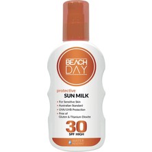 Renas Store Beach Day Güneş Sütü SPF30 150 ml Sprey Hassas Ciltler Için